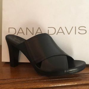 Dana Davis Leather Slip-ons